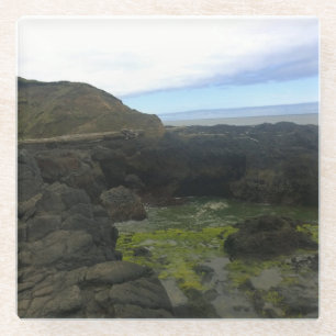 Cook's Chasm, Cape Perpetua, Oregon Glasuntersetzer