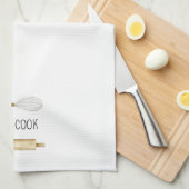 Cooks Culinary Rolling Pin Whisk  Geschirrtuch (Viertel Falte)