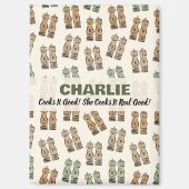 Cooks It Good Personalized  Magnet (Vorderseite)