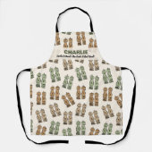 Cooks It Good Personalized  Schürze (Vorderseite)