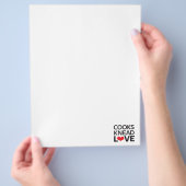 Cooks Knead Liebe Flyer (Hand)