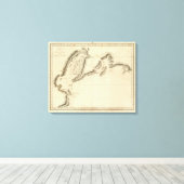 Cooks River, Alaska Leinwanddruck (Insitu (Holzboden))