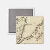 Cooks River, Alaska Magnet (Vorderseite/Rückseite)