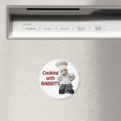 CookwifRabbits Kühlschrankmagnet (In Situ (Geschirrspüler))