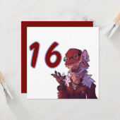 Cool 16, wolf karte (Vorderseite/Rückseite Beispiel)