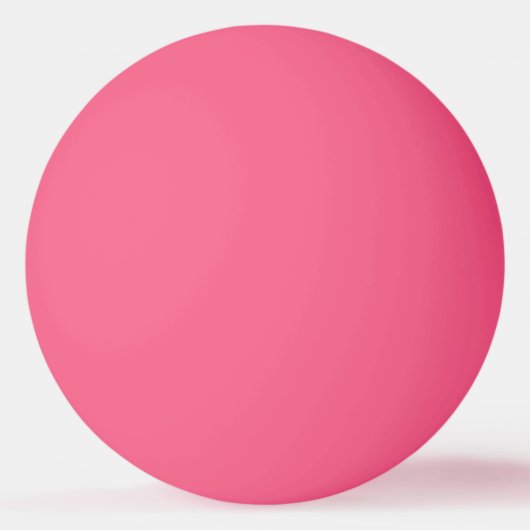 COOL! 1 Star Ping Pong Ball - Rosa - Benutzerdefin Tischtennisball (Rückseite)