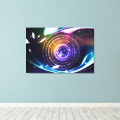 Cool 1 überzogene Canvas Leinwanddruck (Insitu (Holzboden))