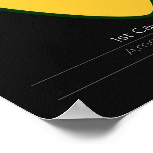 cool 1st Cavalry Division Poster (Ecke)