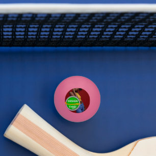 COOL! 3-Sterne-Pingpong-Ball glühen in dunkelorang Tischtennisball
