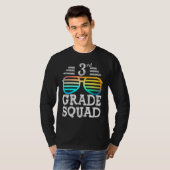 Cool 3rd Grade Squad Team Back To School Graduatio T-Shirt (Vorne ganz)