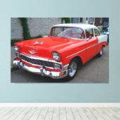 Cool 56 Chevy Leinwanddruck (Insitu (Holzboden))