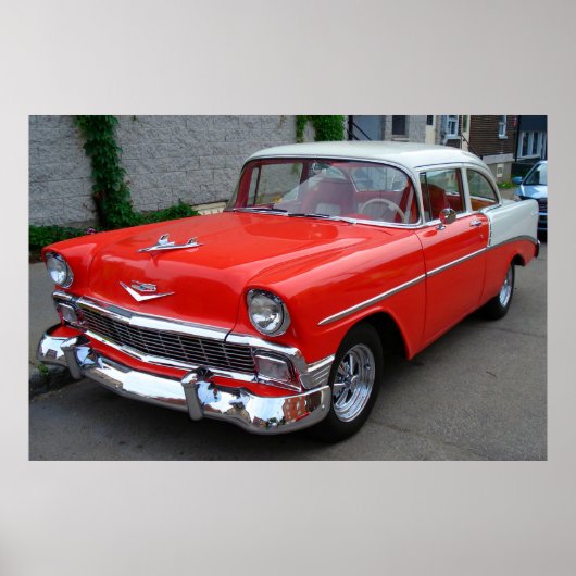 Cool 56 Chevy Poster (Vorne)