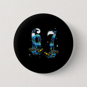 Cool 67 Six Seven Meme Fußball Drip Jungen K Button