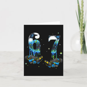Cool 67 Six Seven Meme Fußball Drip Jungen K Karte