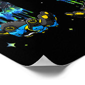 Cool 67 Six Seven Meme Soccer Football Drip Boys K Poster (Ecke)