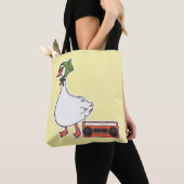 Cool 80er Bonnet Funny Kitchen GänseCartoon Tasche (Von Nahem)