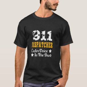 Cool 911 Dispatcher beruhigen die Stimme in der Ap T-Shirt