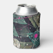 Cool Abstract Digital Graffiti Art Geometic Dosenkühler (Kanne Vorderseite)