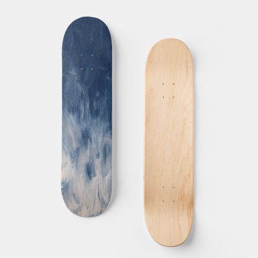 Cool Abstract Ocean Skateboard (Vorderseite)