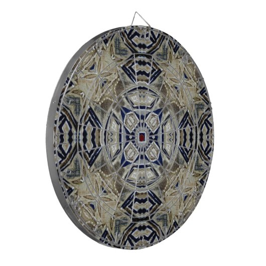 Cool Abstrakt Dartscheibe (Vorderseite Links)