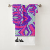 Cool Abstrakt Modernes Personalisiertes Set (Insitu)