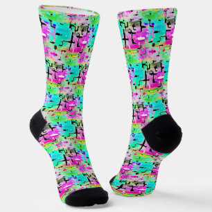 Cool Abstrakt Socken