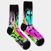 Cool Abstrakt Socken (Rechts)