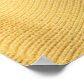 Cool Abyssinian Cat with Sunglasses and Turtleneck Poster (Ecke)