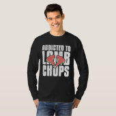 Cool Addicted To Lamb Chops Chop  Lamb T-Shirt (Vorne ganz)
