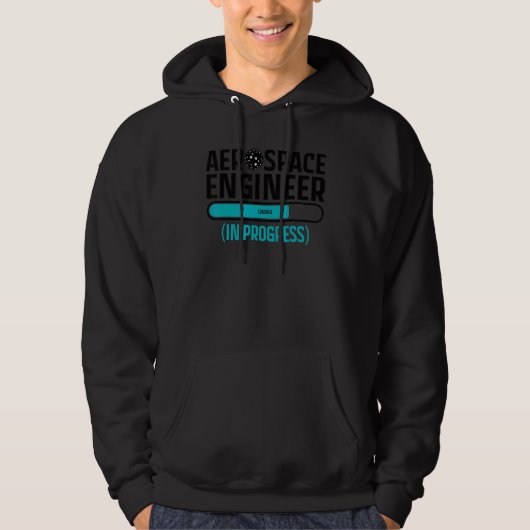 Cool Aerospace Engineer For Men Women Aeronautical Hoodie (Vorderseite)