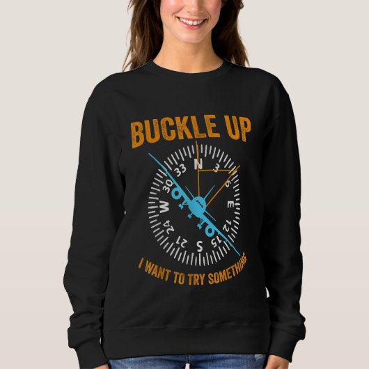 Cool Aerospace Engineering Lifestyle Airplane Pilo Sweatshirt (Vorderseite)