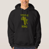 Cool African Kente Art Men Boys Kinder Afrikaner A Hoodie (Vorderseite)
