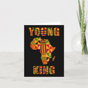 Cool African Kente Art Men Boys Kinder Afrikaner A Karte