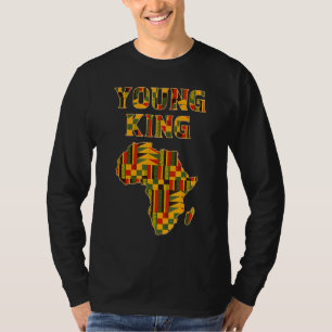 Cool African Kente Art Men Boys Kinder Afrikaner A T-Shirt