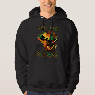 Cool African Kente Men Boys Kinder Afrikanischer A Hoodie