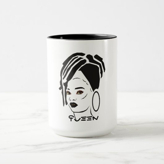 Cool African Queen Combo Tasse (Zentrum)
