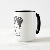 Cool African Queen Combo Tasse (VorderseiteRechts)
