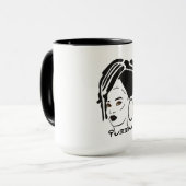 Cool African Queen Combo Tasse (Vorderseite Links)