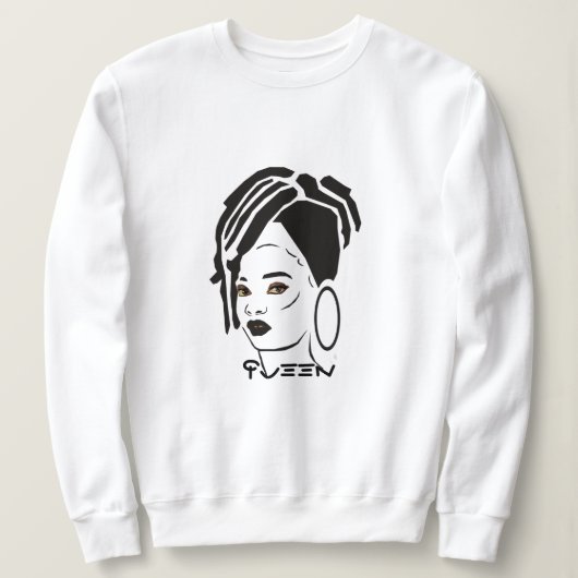 Cool African Queen Sweatshirt (Design vorne)