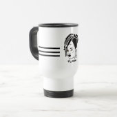 Cool African Queen Travel Mug Reisebecher (Vorderseite Links)