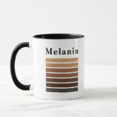 Cool-Afrikanischer Schwarzgeschichte Monat Melanin Tasse (Links)