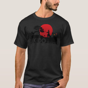 Cool Aikido Japanische Kampfkunst aus Japan Contac T-Shirt
