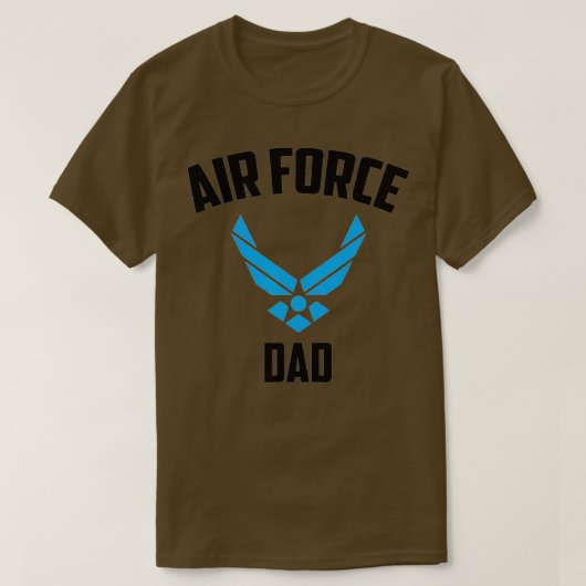Cool Air Force Dad Gift  Best Proud Military Veter T-Shirt (Design vorne)
