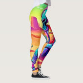Cool Alien Desert Chillin Leggings (Rechts)