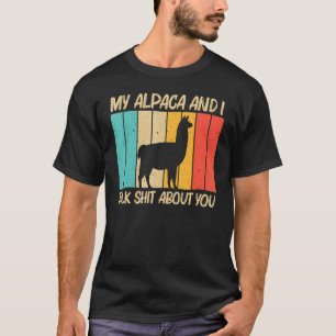 Cool Alpaka für Männer Frauen Peruanisches Tier Al T-Shirt