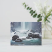 Cool als Bergbach Postkarte (Stehend Vorderseite)