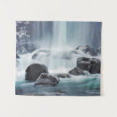 Cool als Gebirgsstrom Wandteppich (Vorderseite (Horizontal))