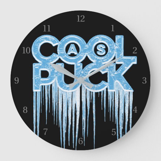 Cool als große Uhr (Vorderseite)