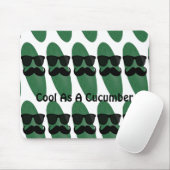 Cool als Gurke Mousepad (Mit Mouse)