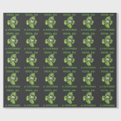 Cool als Gurken-Gangster Geschenkpapier (Flach)